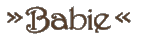 genannt Babie